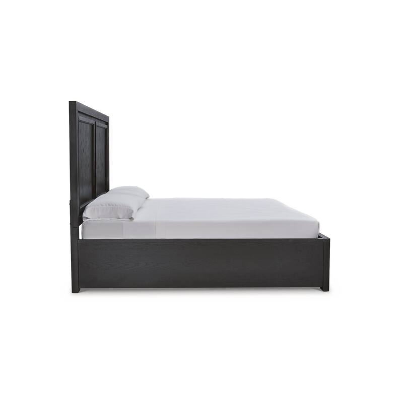 Signature Design by Ashley Foyland Black California King Panel Storage Bed