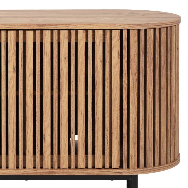 SAFAVIEH Home Enid Large 2-Door Sideboard - 59"W x 18"D x 31"H