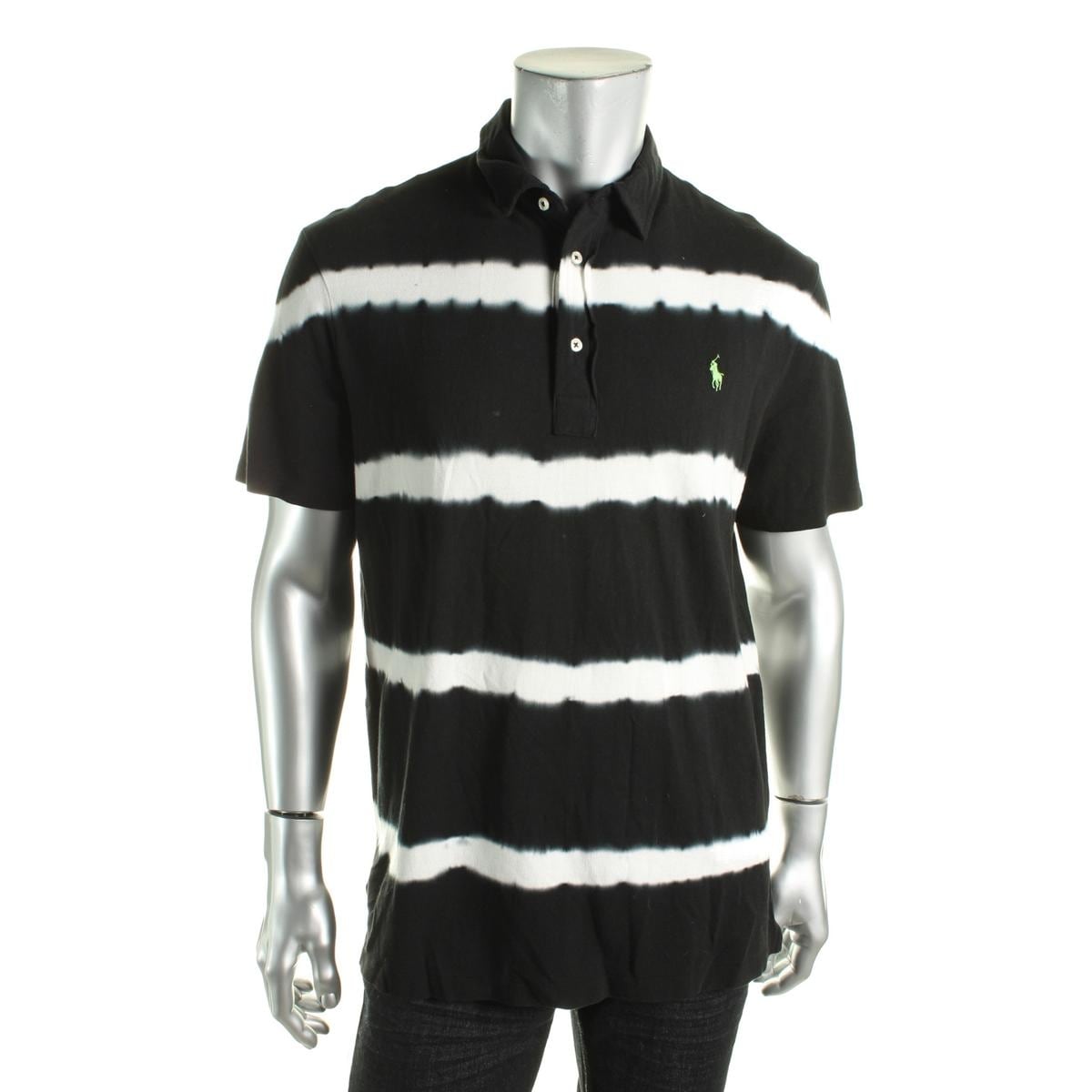 mens tie dye polo shirt