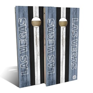 Las Vegas Football Outdoor Cornhole Board Set