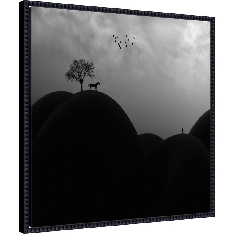 We by Hadi Malijani Framed Canvas Wall Art Print