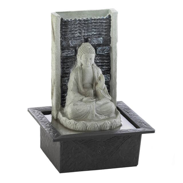 Buddha Tabletop Fountain - Buddha Cascading