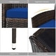 preview thumbnail 11 of 49, Costway 8PCS Rattan Patio Furniture Set Cushioned Sofa Chair Coffee - See Details