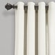 preview thumbnail 16 of 30, Lush Decor Faux Linen Grommet Window Curtain Panel Pair - 84" x 52"