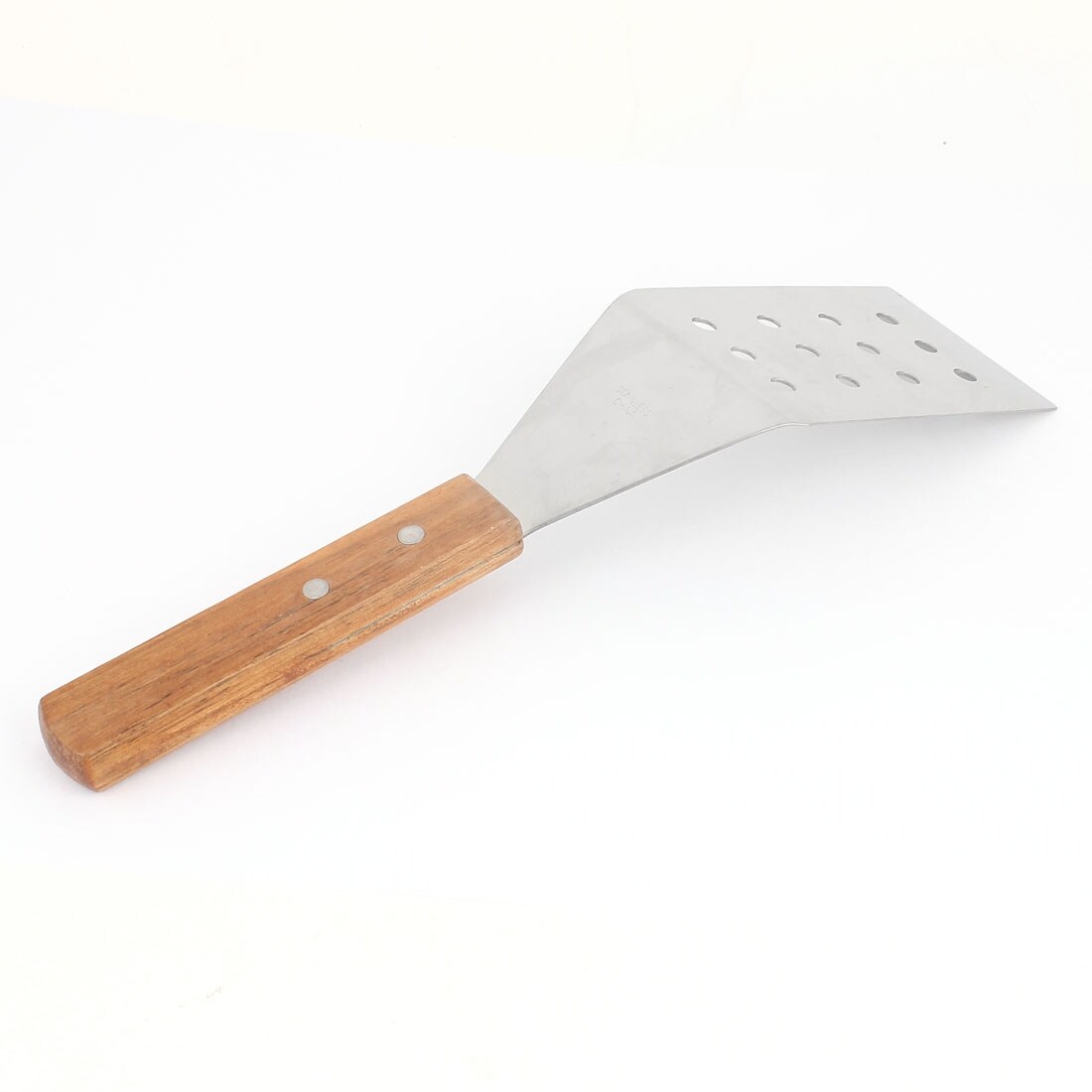 Unique Bargains Kitchen Tool Rectangle Perforated Blade Wooden Handle Food  Turner Scraper - Bed Bath & Beyond - 18307010