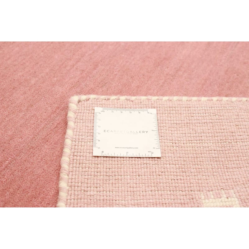 Kashkuli Gabbeh Salmon Rug 2'7" x 6'6" - 2'7 x 6'6