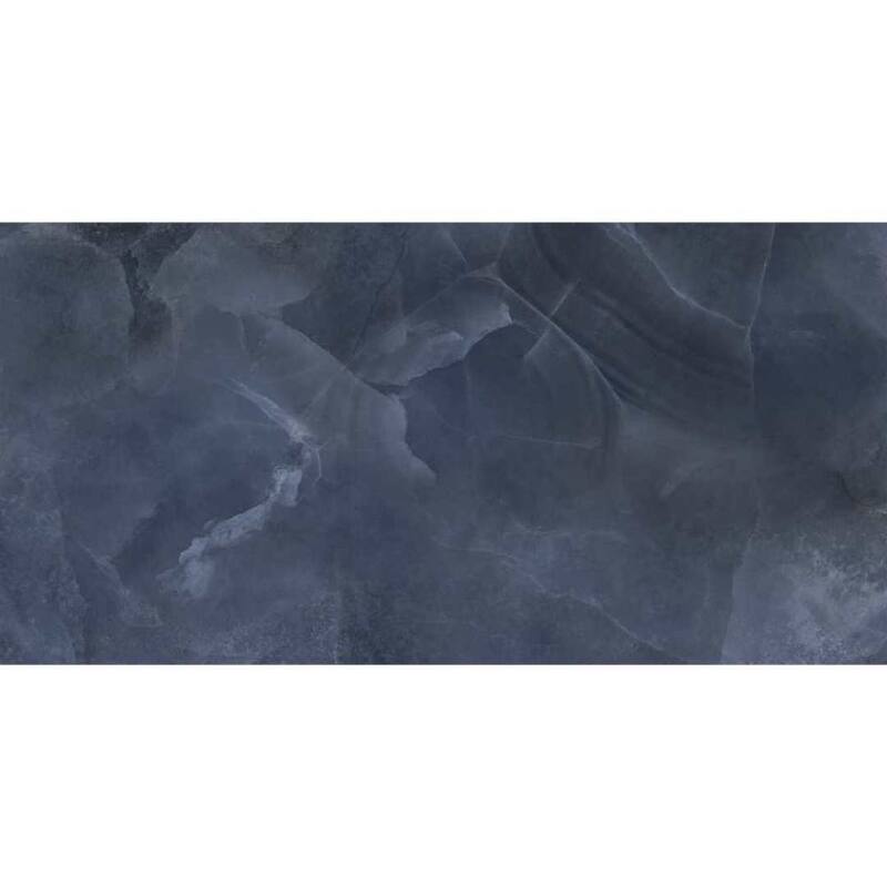 The Tile Life Geo Lust 24x48 Blue Porcelain Floor & Wall Tile
