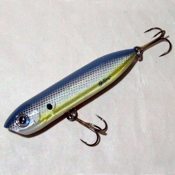 1//2 oz Freshwater Fishing Lure Heddon Super Spook Jr