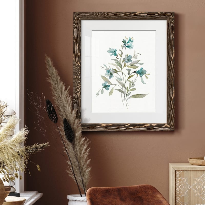 Linen Botanical III-Premium Framed Print - Ready to Hang