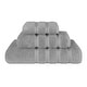 preview thumbnail 86 of 108, 3 Piece Bathroom Towel Set 100% Cotton Luxury Turkish Bath Hand Towels Extra Large Face Towels Clearance Set Light Grey