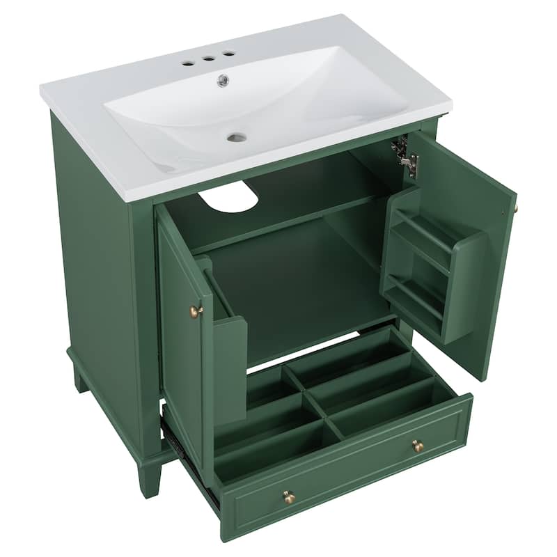 30" Bathroom Vanity with Sink Combo