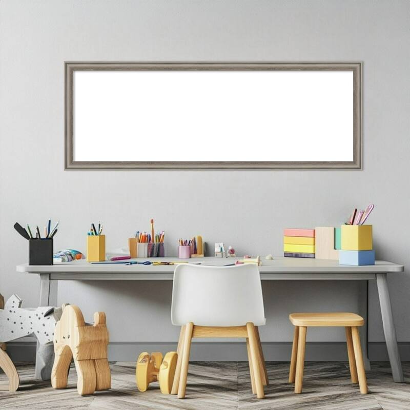 Amanti Art Salon Scoop Gold Framed Dry Erase Magnetic Board