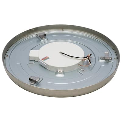 Blink Pro Plus 19.5W 12 Inch CCT Selectable Brushed Nickel Finish 120-277V Round - Brushed Nickel
