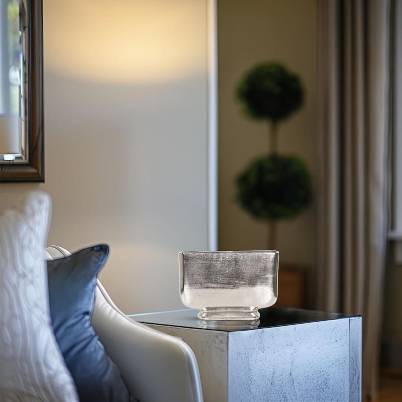 Bowden Silver Vase- Wide