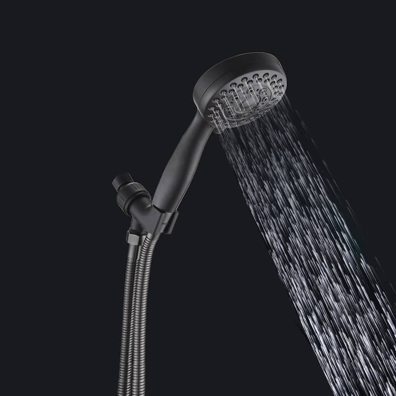 High Pressure Handheld Shower Head with Massage and Mist Spray - 59"