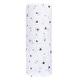 preview thumbnail 3 of 7, Ely's & Co. Cotton Muslin Swaddle Blanket - 1 Pack - 42"x42" 0-24 months - Grey Stars