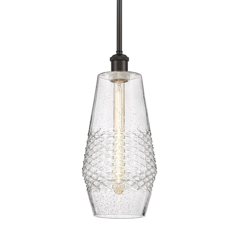 Innovations Lighting 516-1S-17-7 Windham Pendant Windham 7" Wide Mini