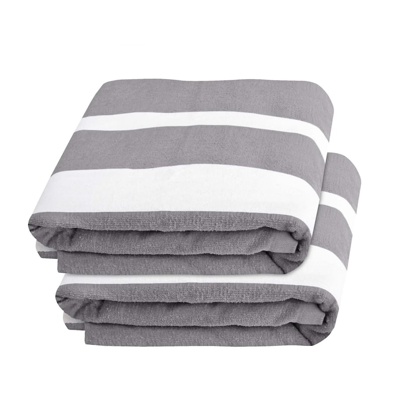 Superior Cabana Cotton Towel/ Chaise Lounge Chair Cover