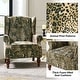 preview thumbnail 12 of 19, Ivan Traditional Animal Pattern Armchair with Nailhead Trim Set of 2 by HULALA HOME