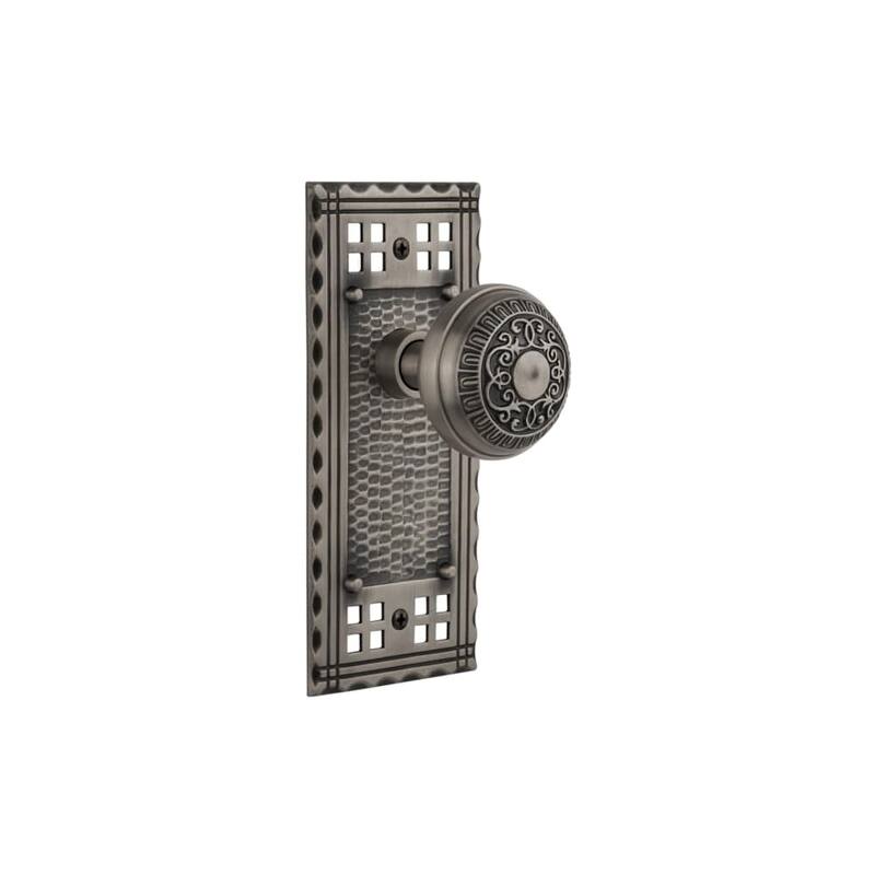 Nostalgic Warehouse Renaissance Egg and Dart Solid Brass Single Dummy
