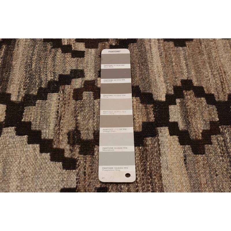 Sivas Taupe Kilim 5'3" x 6'6" - 5'3 x 6'6
