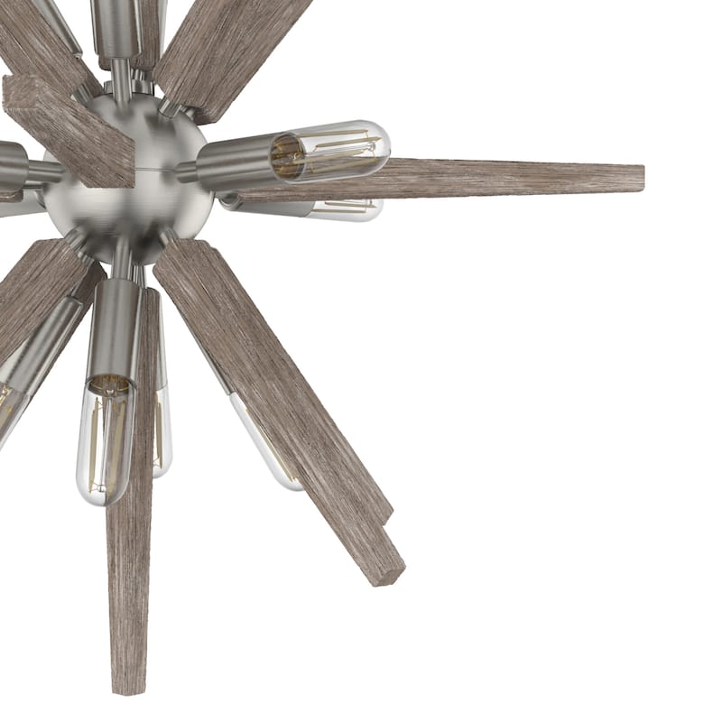 Hunter Jupiter Star Pendant - Entry, Dining Room - Mid-Century Modern, Sputnik