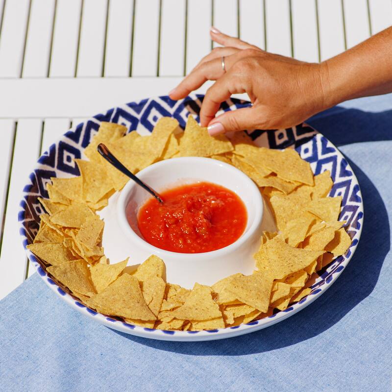 Santorini Diamonds Chip and Dip