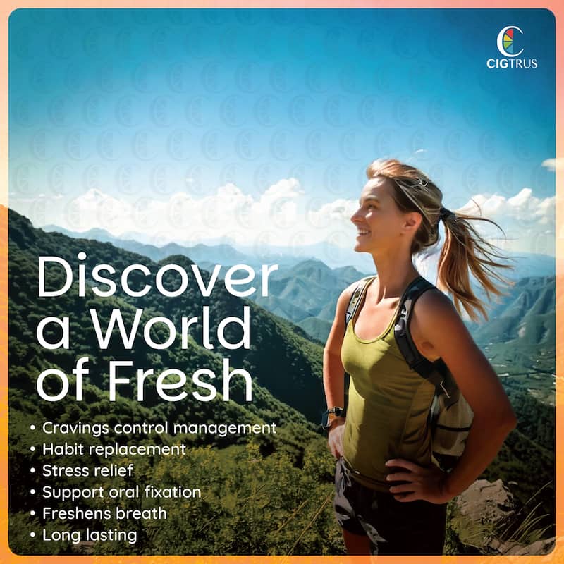 Cigtrus Natural Nicotine Free and Tobacco Free Smoking Alternative