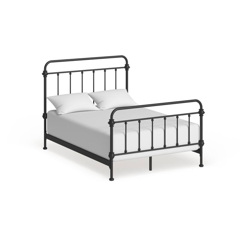 Giselle Antique Dark Bronze Iron Metal Bed by iNSPIRE Q Classic - Full