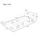preview thumbnail 7 of 19, Roomfitters Wooden Race Car Platform Bed, Car-Shaped Twin Bed with Wheels for Teens, Blue