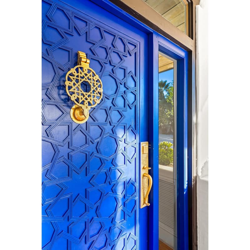 Hand Carved Moroccan Door