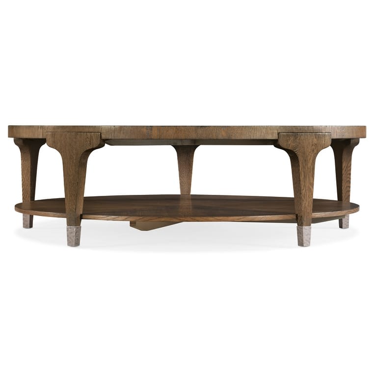 Hooker Furniture 6033-80111-85 Chapman 60" Diameter Coffee Table - Sorrel