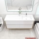 preview thumbnail 19 of 39, Selina 60" Wall Mounted Vanity with Single Sink on the Right