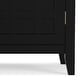 preview thumbnail 14 of 16, WYNDENHALL Freemont SOLID WOOD 54" Wide Transitional Sideboard Buffet & Wine Rack - 17" D x 54" W x 36" H