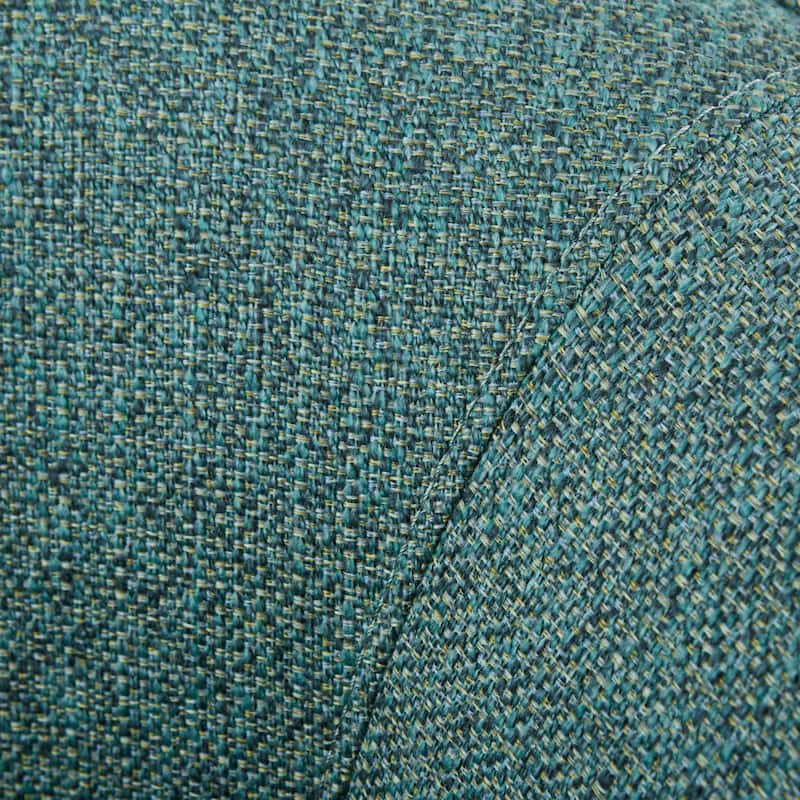 Madison Park Tyler Upholstered Swivel Barrel Chair with Nailheads