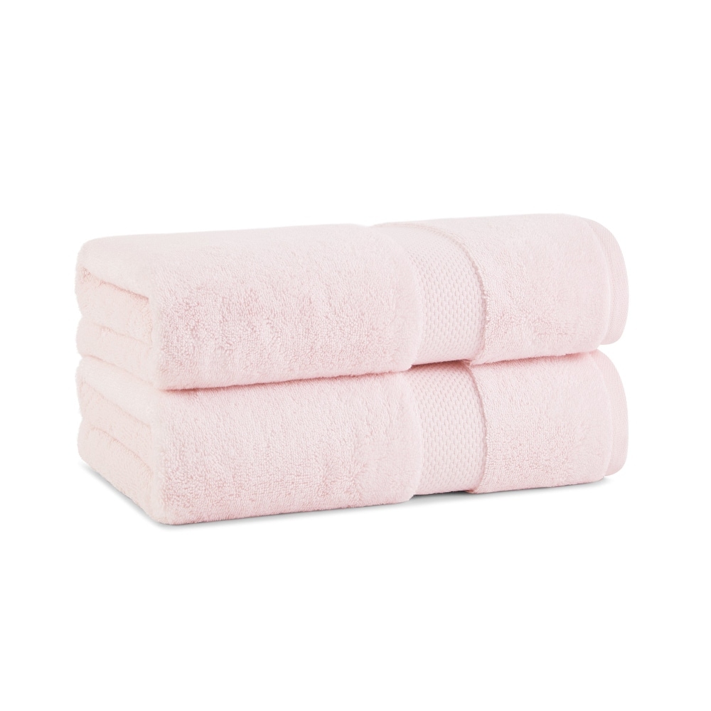 Pink shop fluffy towels