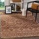 preview thumbnail 36 of 103, SAFAVIEH Adirondack Dixie Rustic Boho Rug 10' x 14' - Camel/Chocolate - Rectangle