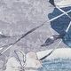 preview thumbnail 14 of 15, Nourison Washables Indoor only Grey Floral Area Rug