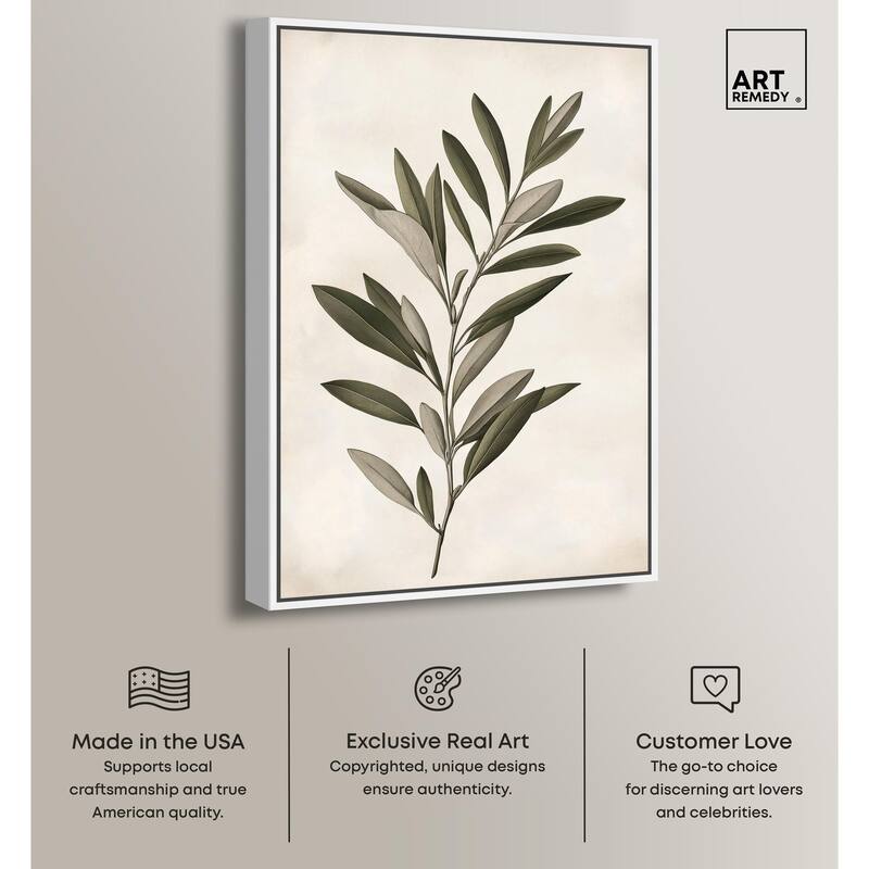 Verdant Virtue II Canvas by Art Remedy