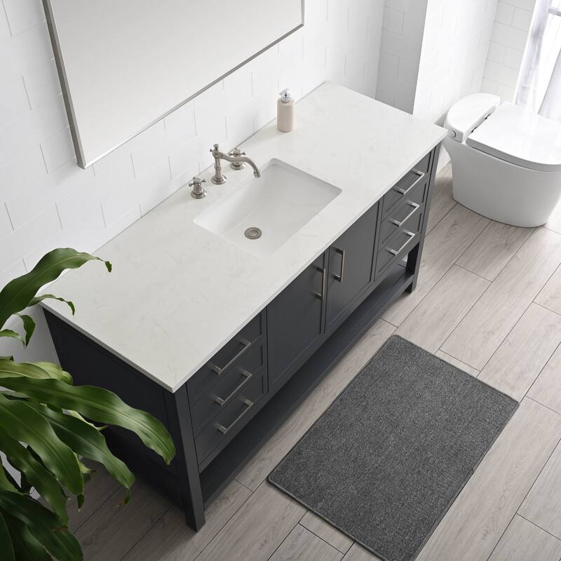 Sudio Design Arlo 60" Single Bathroom Vanity - 60" Single Sink