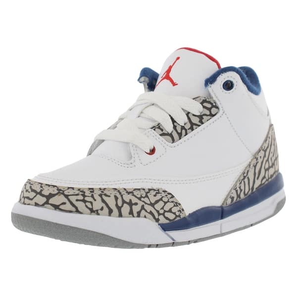 Shop Jordan 3 Retro Bp Basketball Boy S Shoes Size 11 M