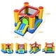 preview thumbnail 4 of 5, Inflatable Bouncer Kids Slide Bounce House w/ 350W/550W Blower