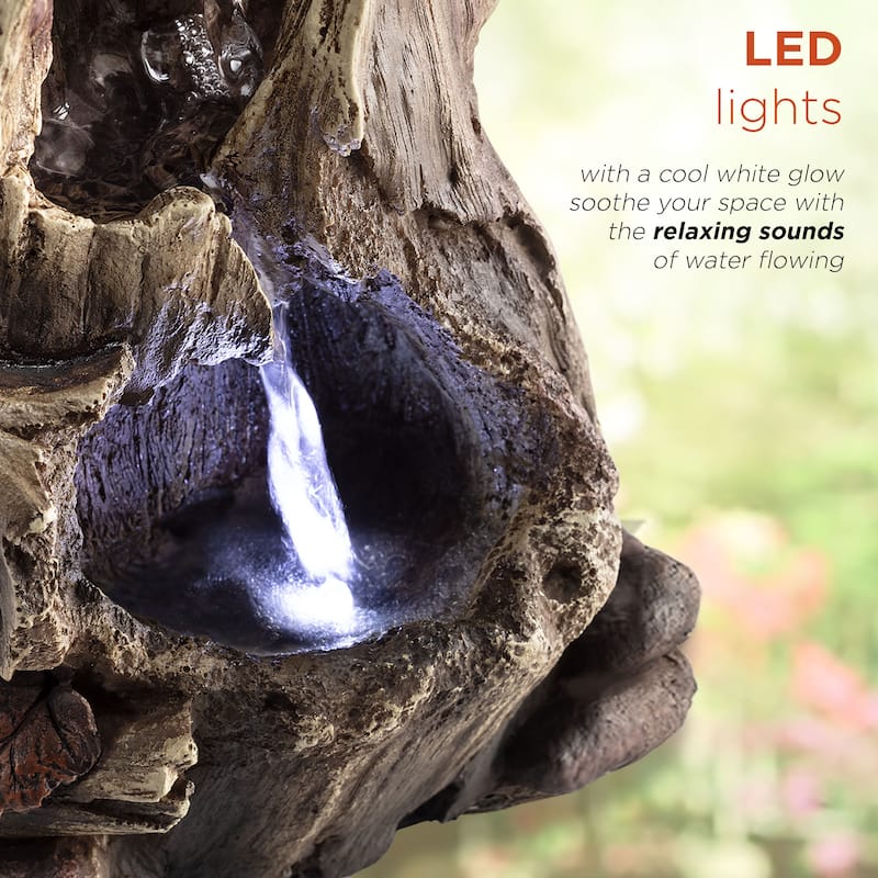 Tabletop Fountain with LED Light