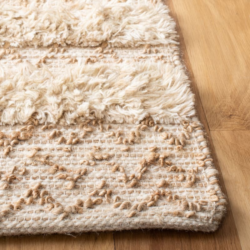 SAFAVIEH Handmade Natura Siemone Casual Wool Rug