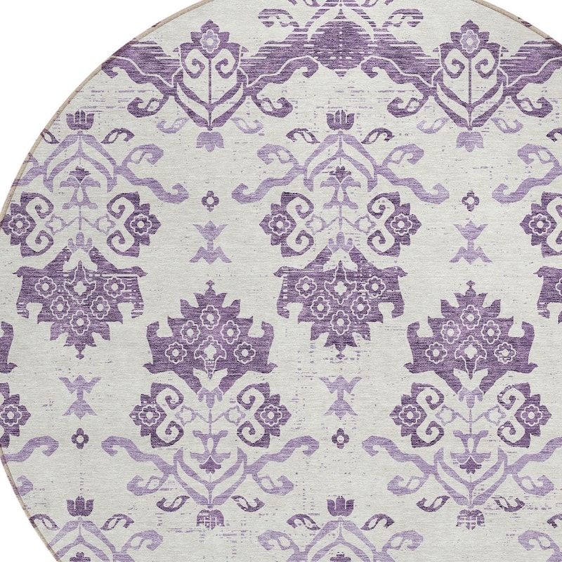 HomeRoots Oriental Transitional Rectangle Outdoor Rug