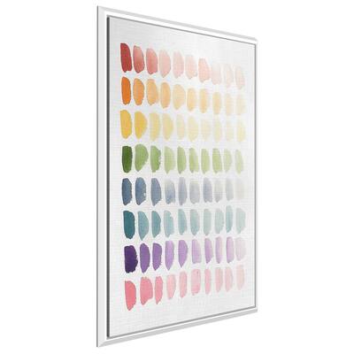 "Watercolor Study II" Print on Floating Canvas