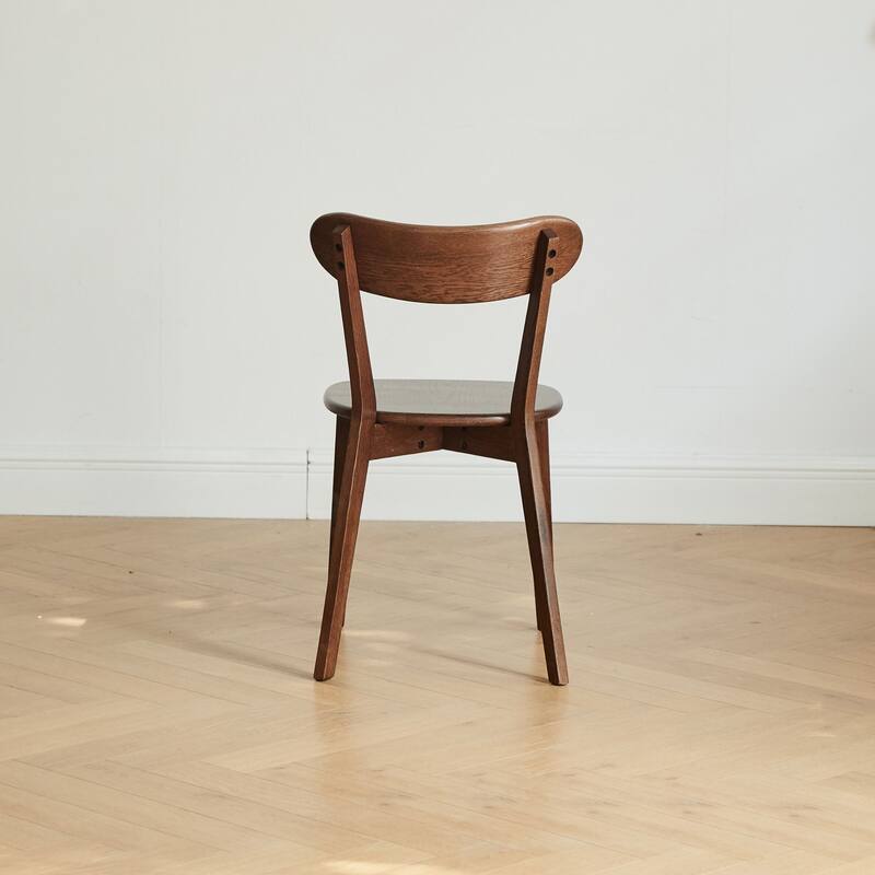 Elegant solid wood dining chairs