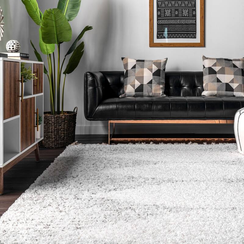 Nuloom Denton Diamond Shag Tassel Area Rug