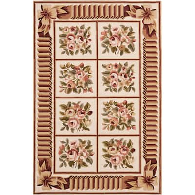 SAFAVIEH Handmade Chelsea Hailee French Country Wool Rug