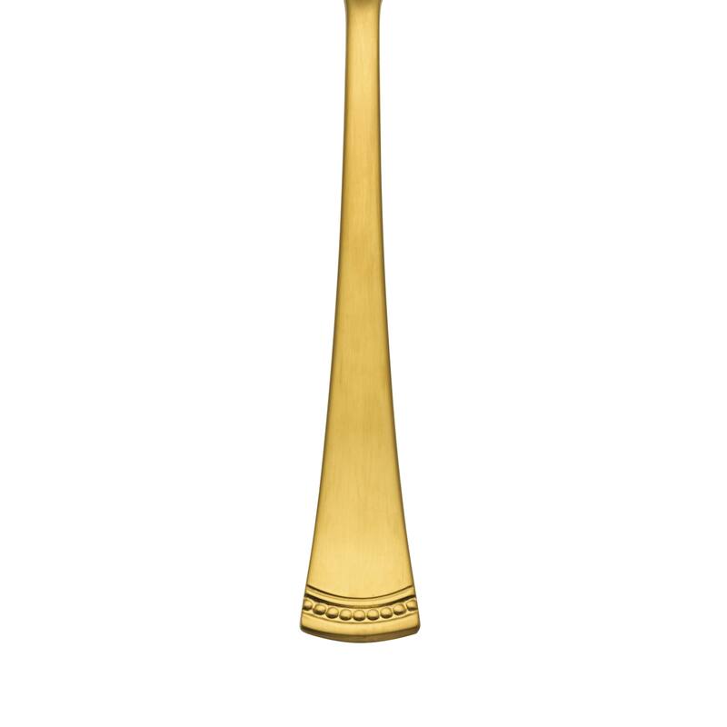 Lenox Portola Satin Gold Flatware Serving Set, Hostess Set, Dessert Set